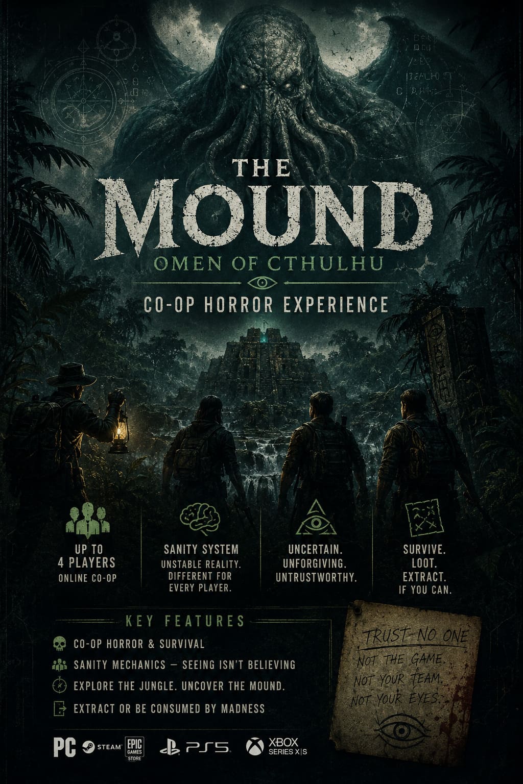 Co-op Survival & Sanity Chaos: How Multiplayer Works in The Mound Co-op Survival & Sanity Chaos: How Multiplayer Works in The Mound