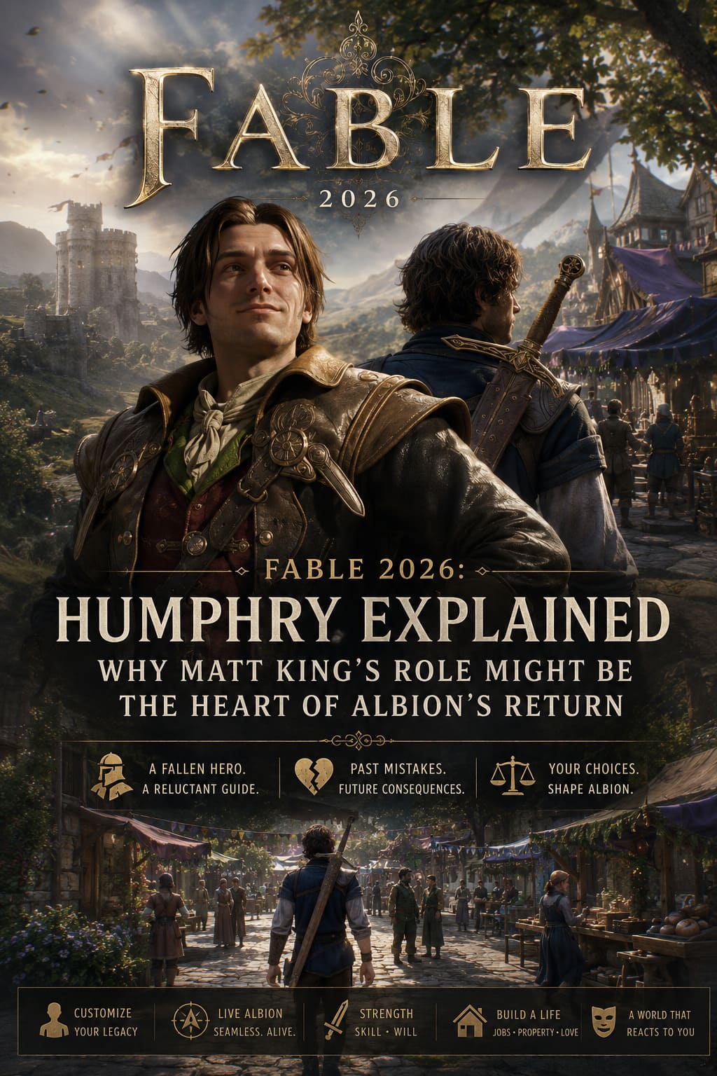 Fable 2026: Humphry Explained – Why Matt King’s Role Might Be the Heart of Albion’s Return Fable 2026: Humphry Explained – Why Matt King’s Role Might Be the Heart of Albion’s Return