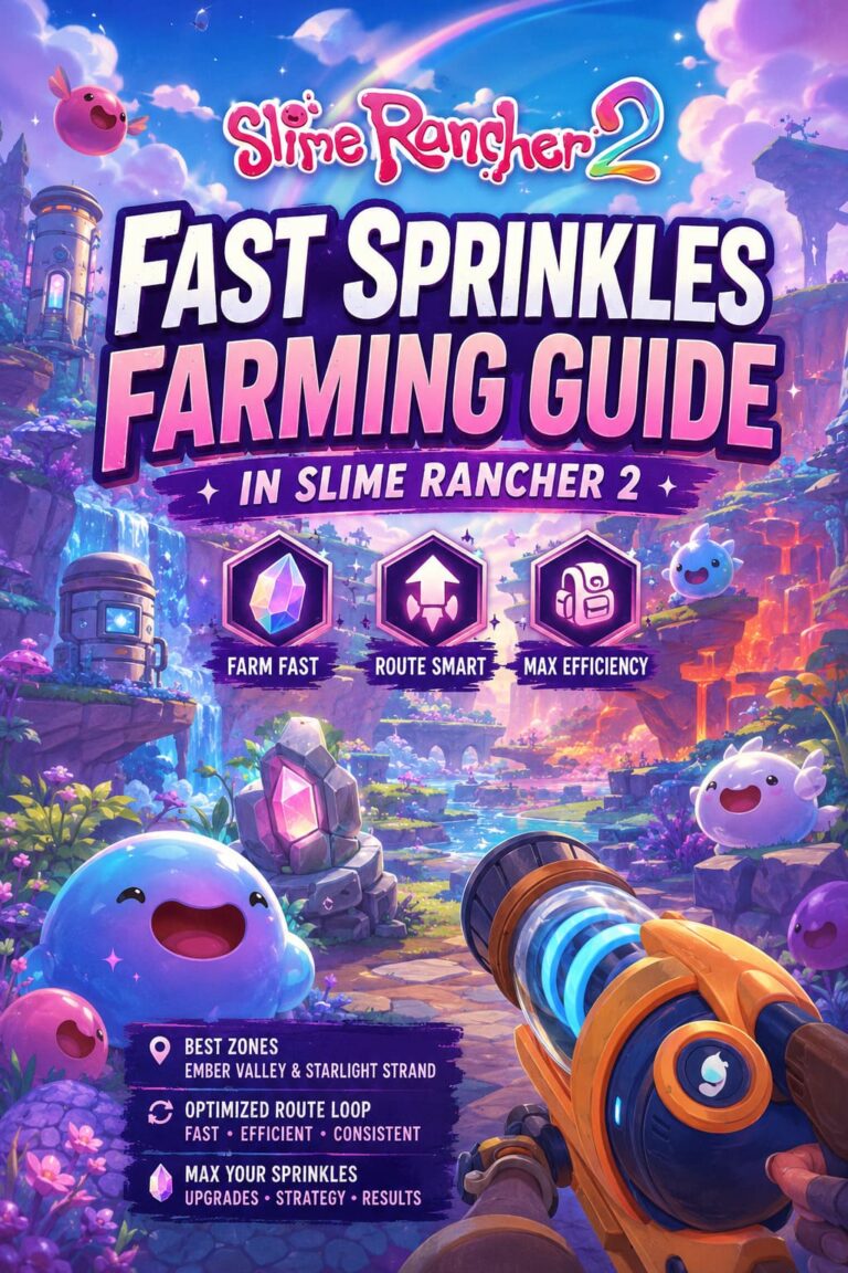 Fast Sprinkles Farming Guide in Slime Rancher 2 Fast Sprinkles Farming Guide in Slime Rancher 2