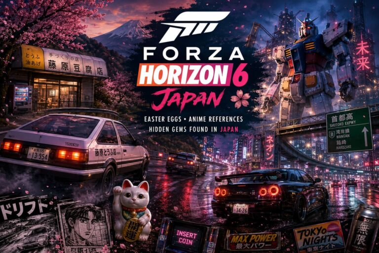 Forza Horizon 6 Easter Eggs: Secret Anime References and Hidden Gems Found in Japan Forza Horizon 6 Easter Eggs: Secret Anime References and Hidden Gems Found in Japan