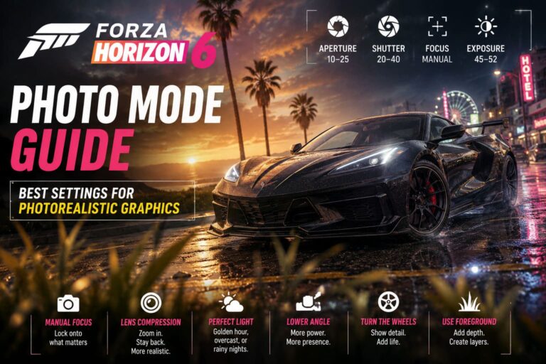 Forza Horizon 6 Photo Mode Guide: Best Settings for Photorealistic Graphics Forza Horizon 6 Photo Mode Guide: Best Settings for Photorealistic Graphics