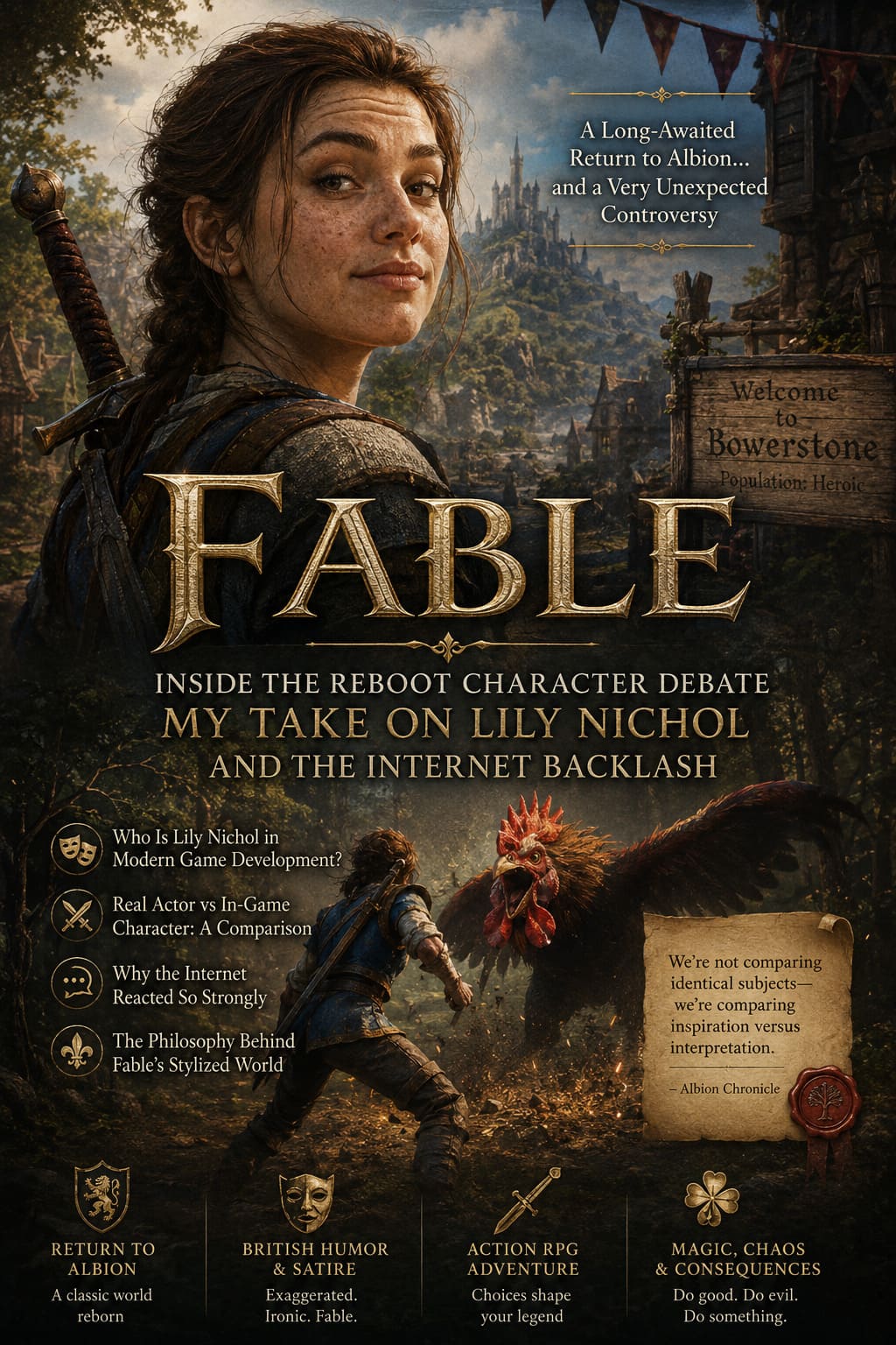 Inside the Fable Reboot Character Debate: My Take on Lily Nichol and the Internet Backlash Inside the Fable Reboot Character Debate: My Take on Lily Nichol and the Internet Backlash