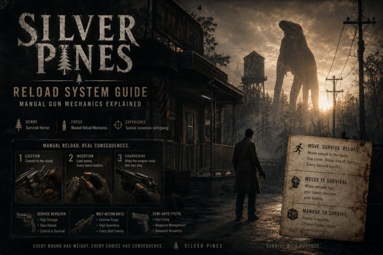 Silver Pines Reload System Guide: Manual Gun Mechanics Explained Silver Pines Reload System Guide: Manual Gun Mechanics Explained