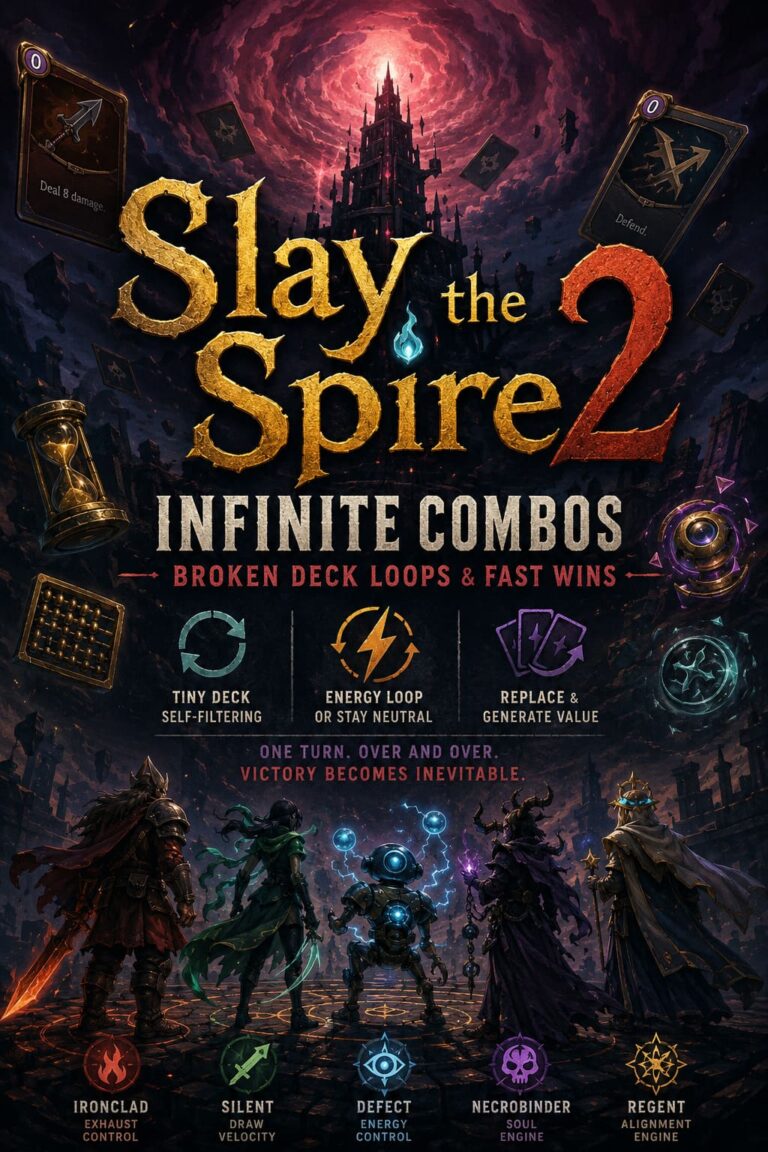 Slay the Spire 2 Infinite Combos: Broken Deck Loops & Fast Wins Slay the Spire 2 Infinite Combos: Broken Deck Loops & Fast Wins