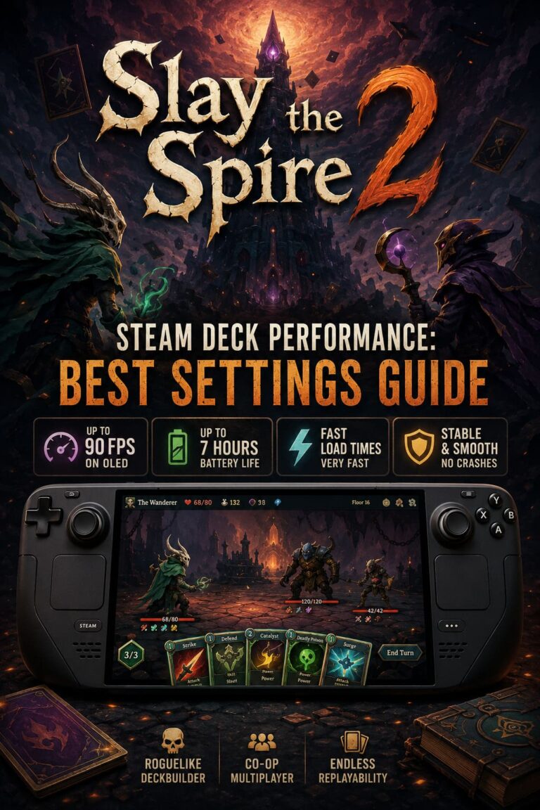 Slay the Spire 2 Steam Deck Performance: Best Settings Guide Slay the Spire 2 Steam Deck Performance: Best Settings Guide