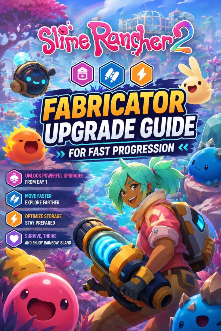 Slime Rancher 2 Fabricator Upgrade Guide for Fast Progression Slime Rancher 2 Fabricator Upgrade Guide for Fast Progression