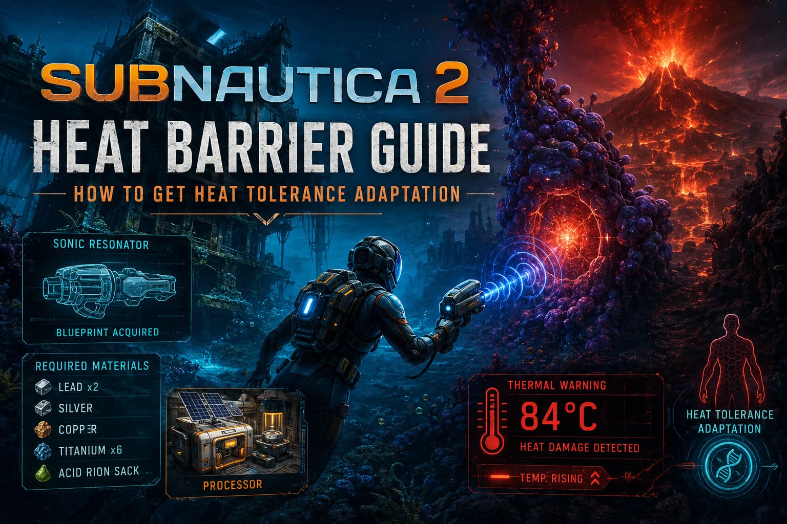 Subnautica 2 Heat Barrier Guide: How to Get Heat Tolerance Adaptation