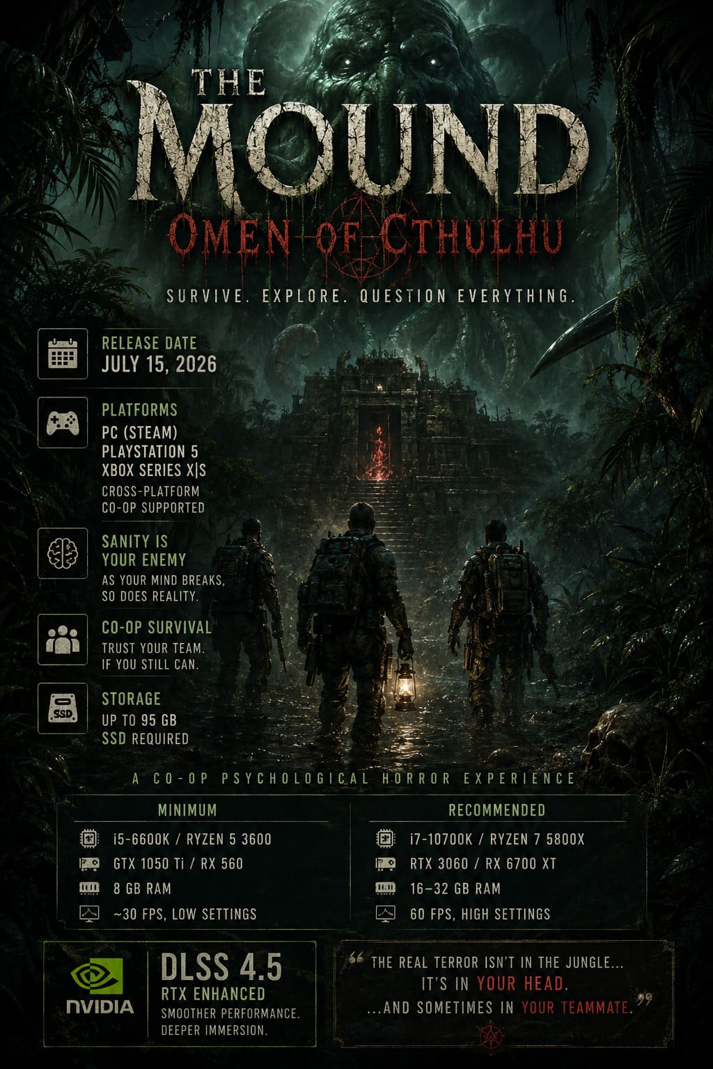 The Mound: Omen of Cthulhu PC System Requirements - Can You Run It?! The Mound: Omen of Cthulhu PC System Requirements - Can You Run It?!