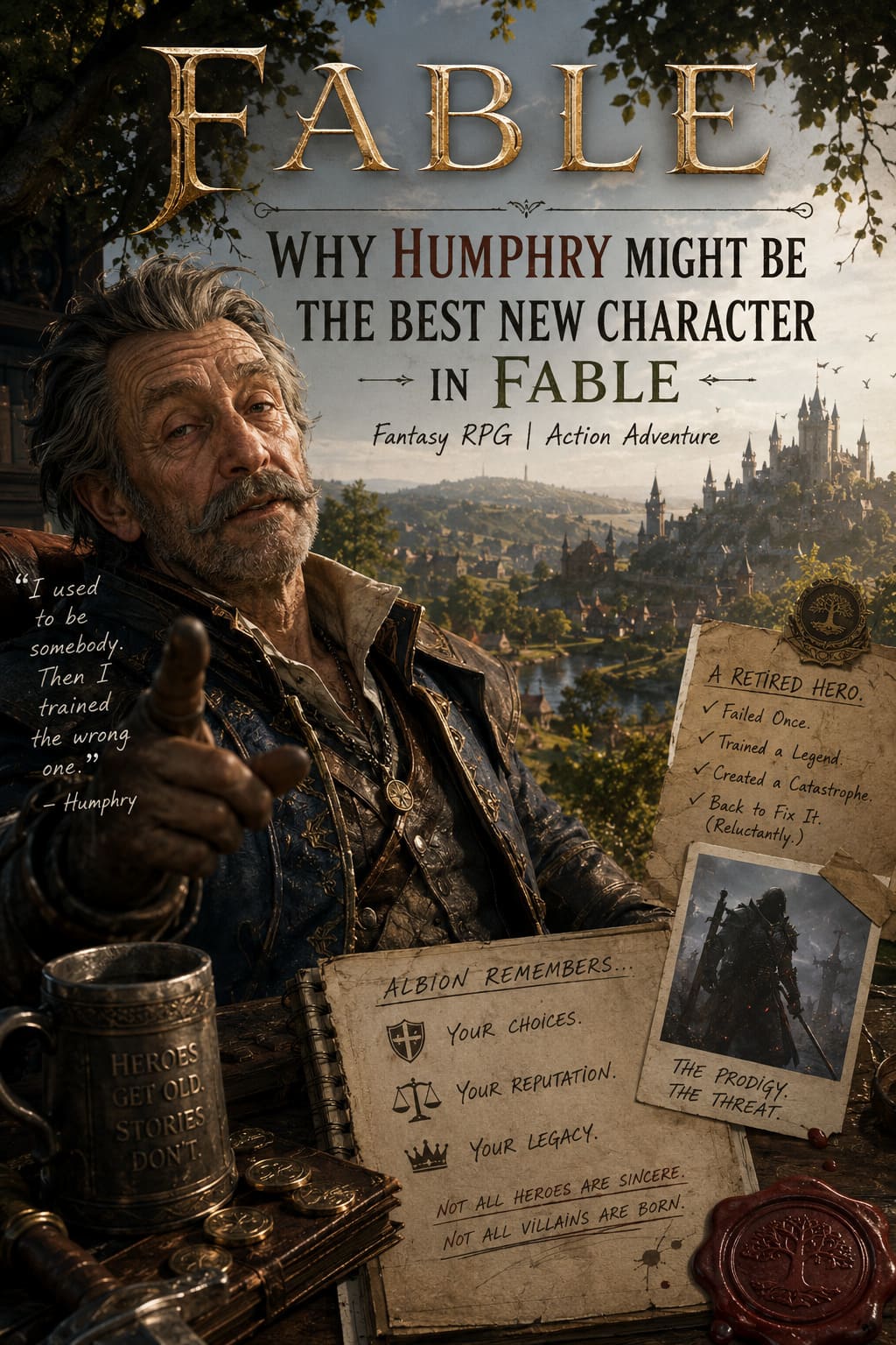 Why Humphry Might Be the Best New Character in Fable