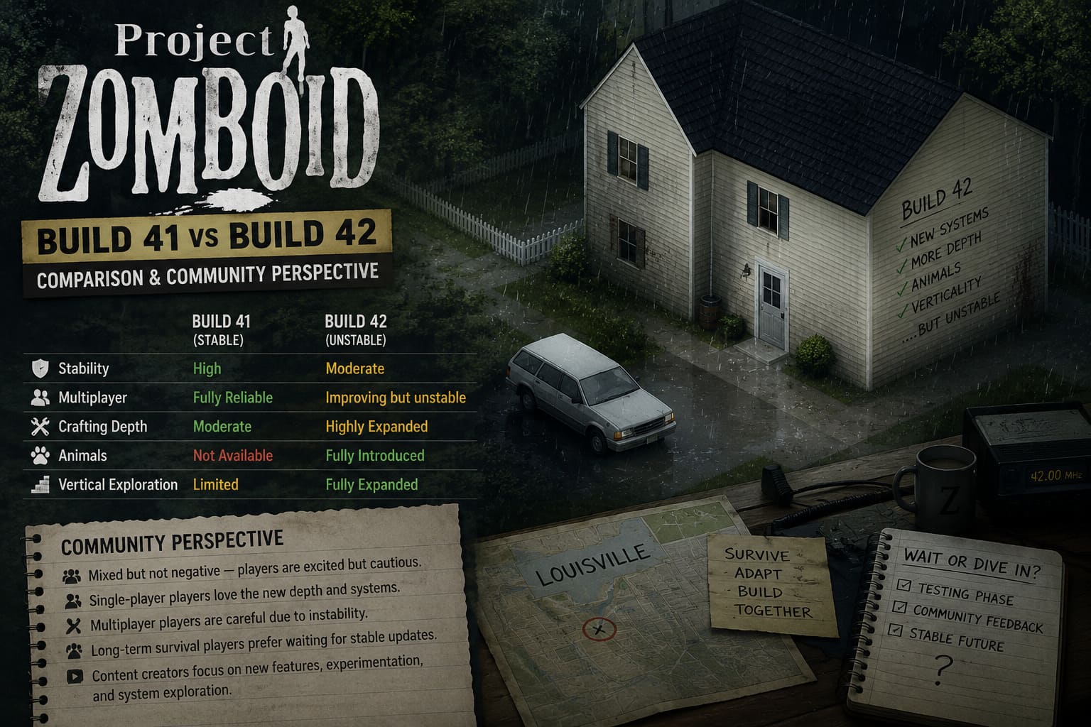 Is Project Zomboid Build 42 Stable Out? Release Date, Status, and How to Play Is Project Zomboid Build 42 Stable Out? Release Date, Status, and How to Play