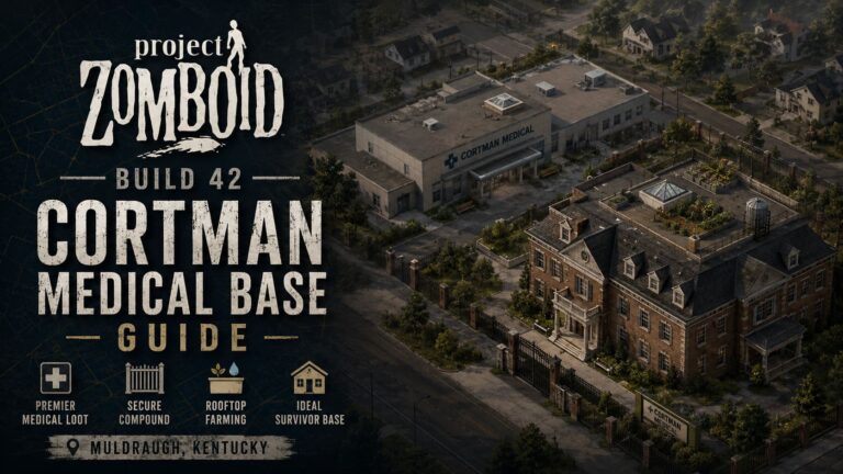 Project Zomboid Build 42 Cortman Medical Changes: The Ultimate Base Location Guide