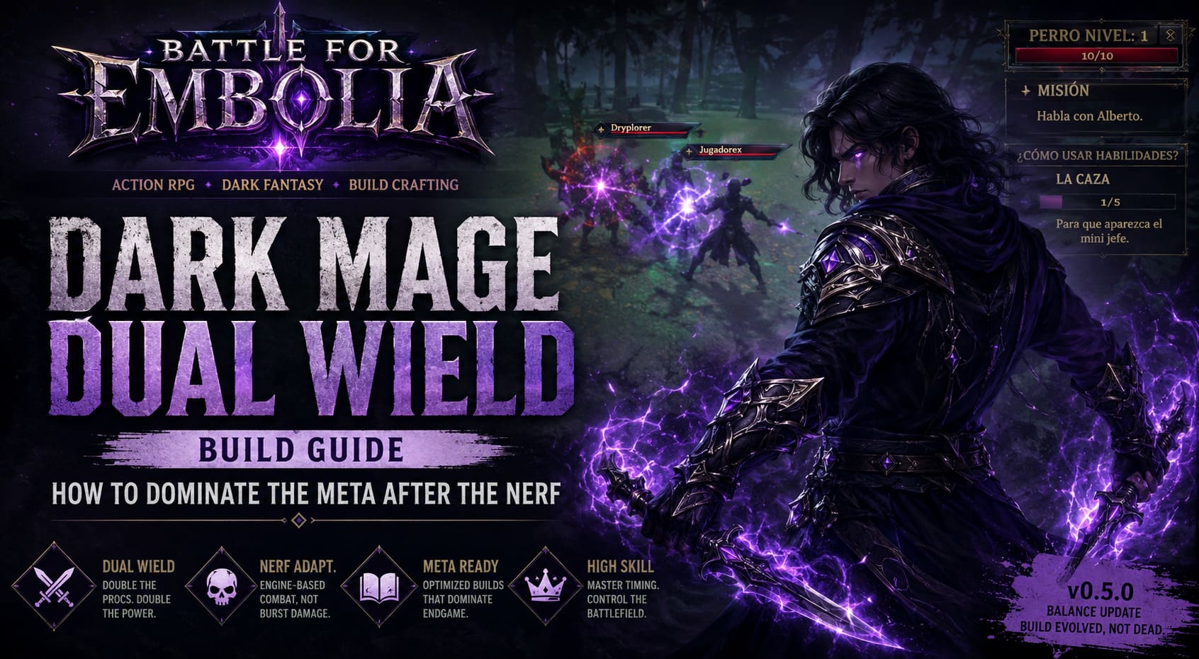 Battle for Embolia Dark Mage Dual Wield Build Guide: How to Dominate the Meta After the Nerf Battle for Embolia Dark Mage Dual Wield Build Guide: How to Dominate the Meta After the Nerf