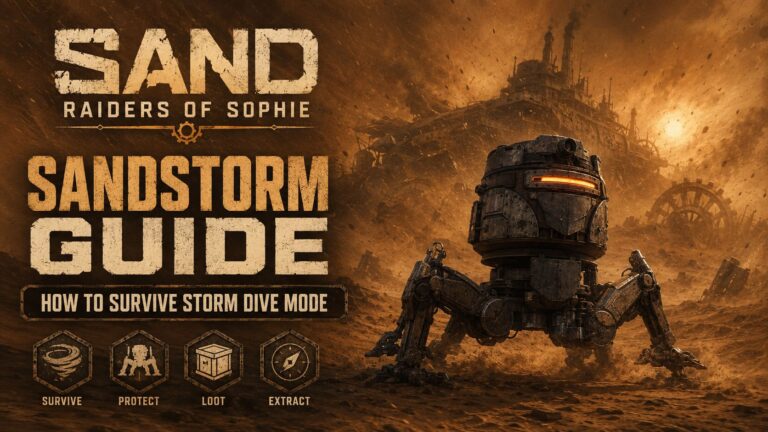 SAND Raiders of Sophie Sandstorm Guide: How to Survive Storm Dive Mode SAND Raiders of Sophie Sandstorm Guide: How to Survive Storm Dive Mode
