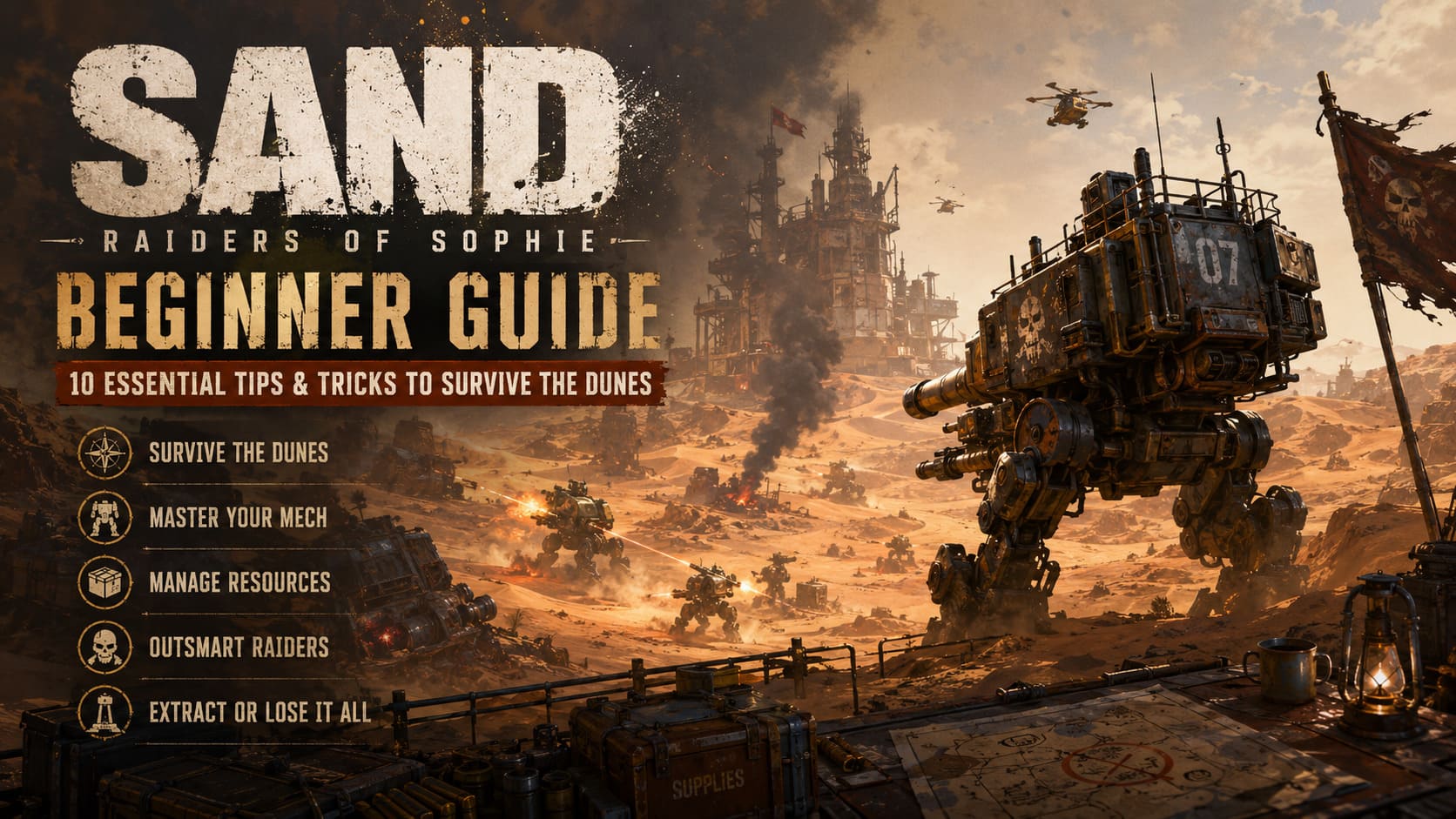 SAND Raiders of Sophie Beginner Guide: 10 Essential Tips and Tricks to Survive the Dunes SAND Raiders of Sophie Beginner Guide: 10 Essential Tips and Tricks to Survive the Dunes