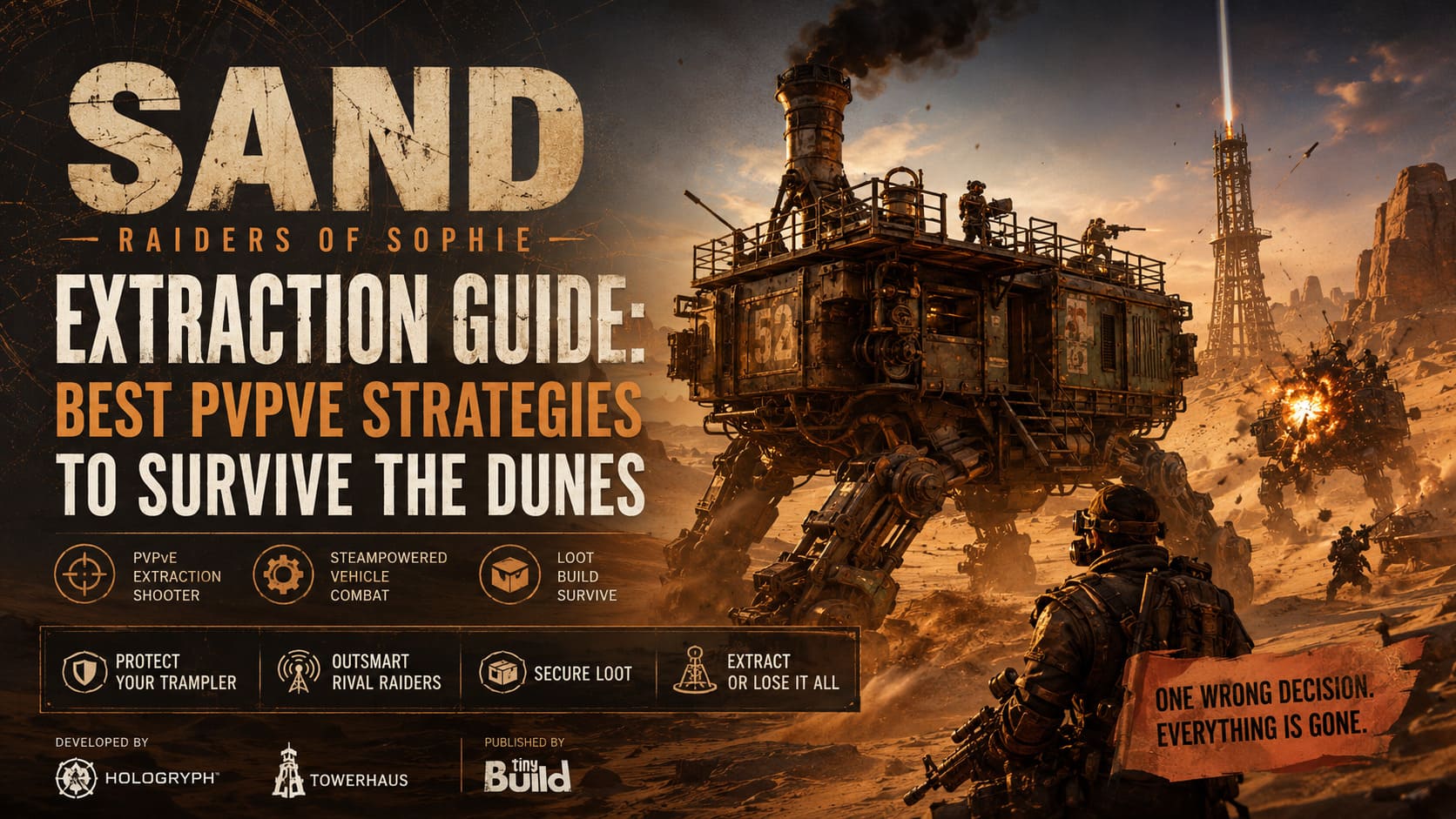 SAND Raiders of Sophie Extraction Guide: Best PvPvE Strategies to Survive the Dunes