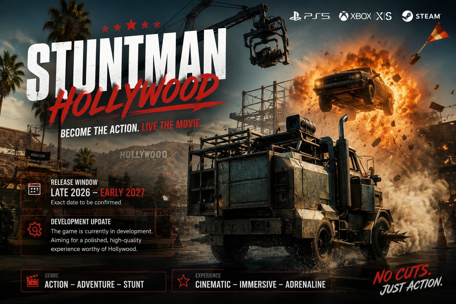 Stuntman Hollywood (2026): A Racing Game Revival That Finally Brings Back Controlled Chaos Stuntman Hollywood (2026): A Racing Game Revival That Finally Brings Back Controlled Chaos