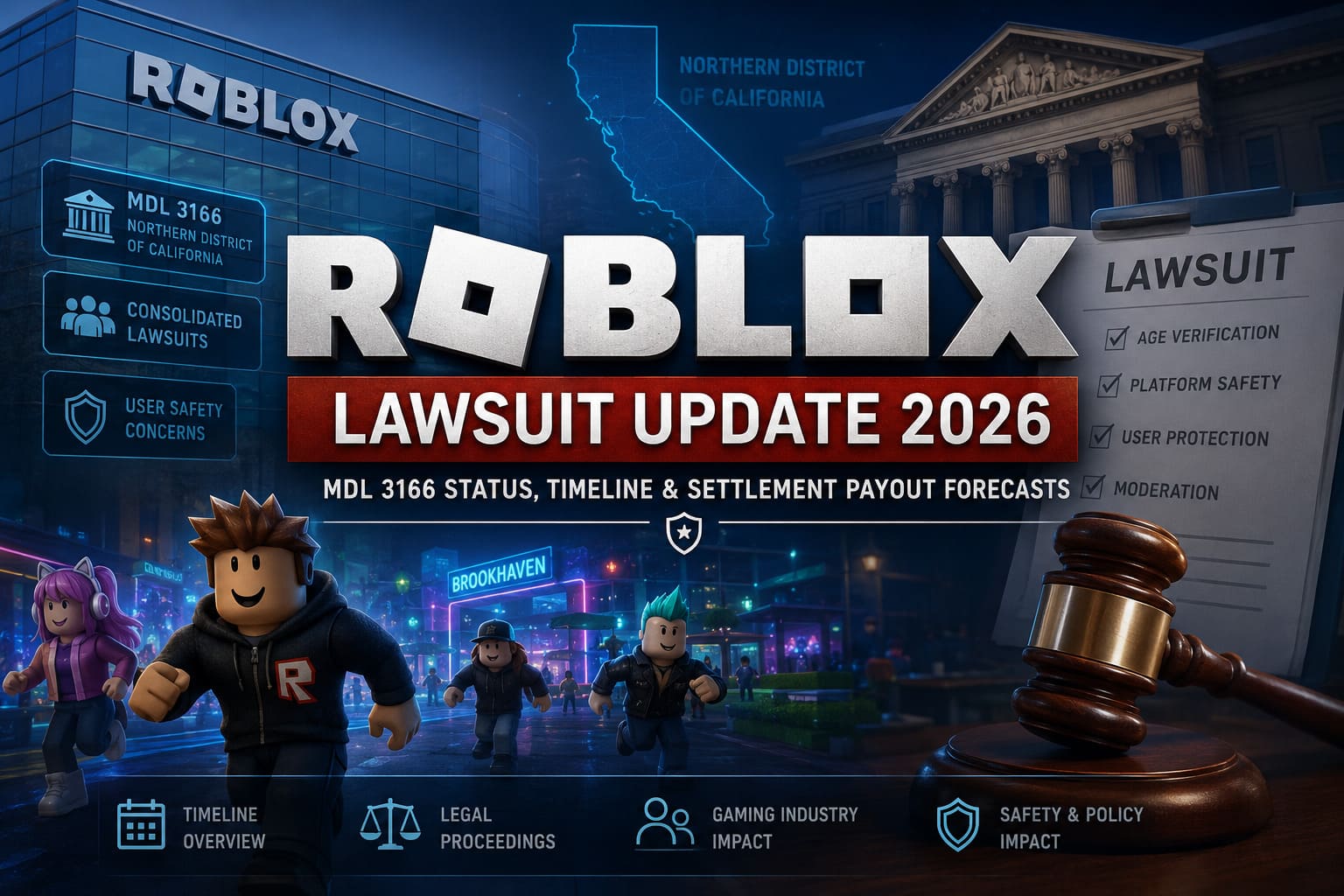 Roblox Lawsuit Update 2026 California MDL 3165 Status Timeline And 22 Roblox Lawsuit Update 2026 California MDL 3165 Status Timeline And Settlement Payout Forecasts Optimized 