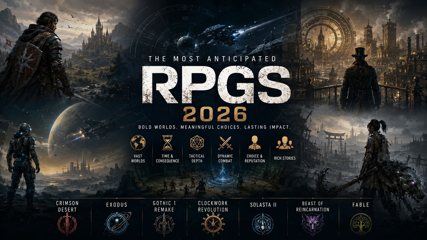 Upcoming RPGs 2026: Most Anticipated Role-Playing Games Upcoming RPGs 2026: Most Anticipated Role-Playing Games