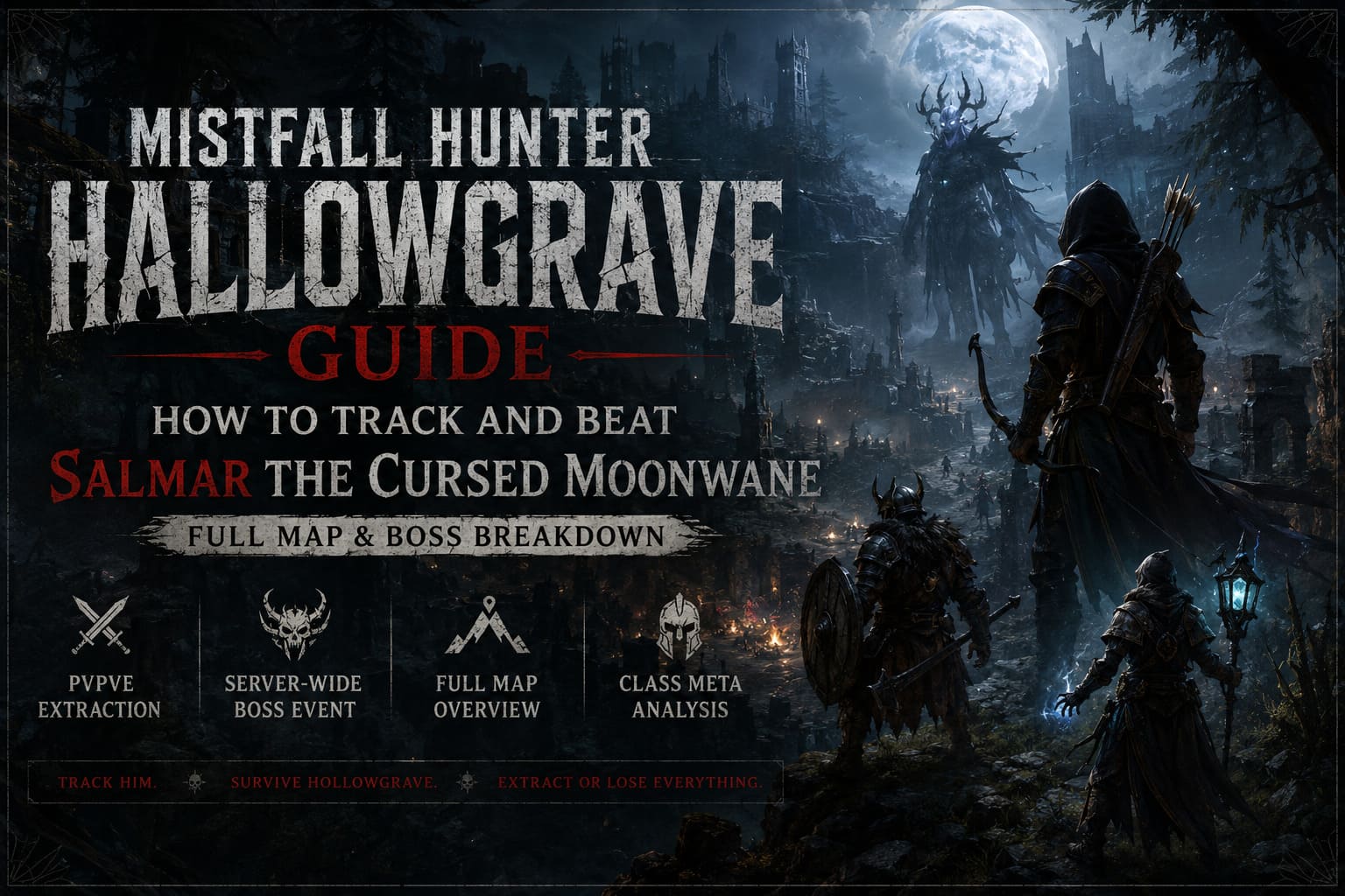 Mistfall Hunter Hallowgrave Guide: How to Track and Beat Salmar the Cursed Moonwane (Full Map & Boss Breakdown)