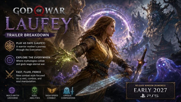 God of War Laufey Trailer Breakdown: State of Play Reveals Faye Gameplay, New Mythologies, and Release Window Rumors God of War Laufey Trailer Breakdown: State of Play Reveals Faye Gameplay, New Mythologies, and Release Window Rumors