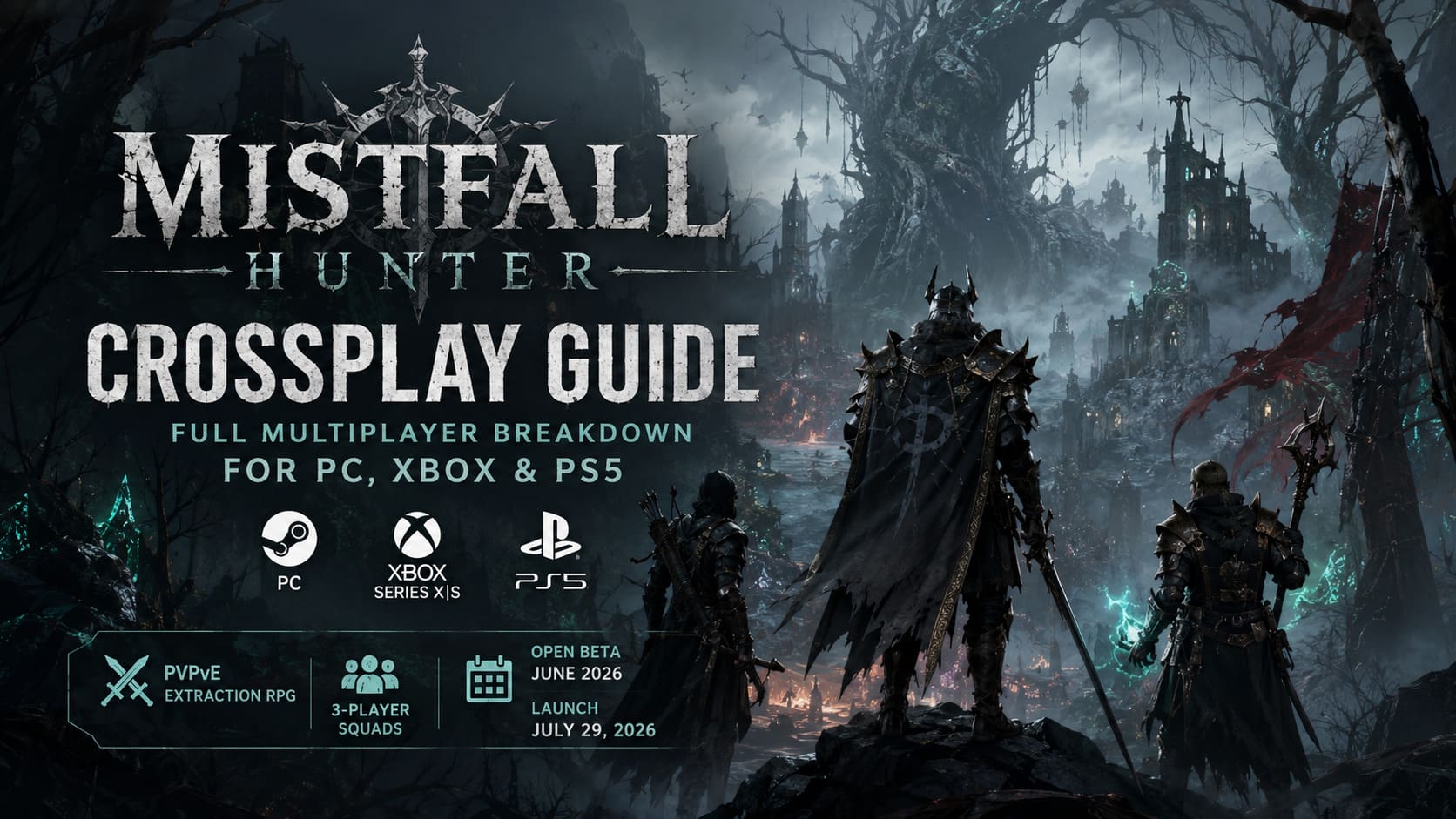 Mistfall Hunter Crossplay Guide: Full Multiplayer Breakdown for PC, Xbox & PS5 Mistfall Hunter Crossplay Guide: Full Multiplayer Breakdown for PC, Xbox & PS5