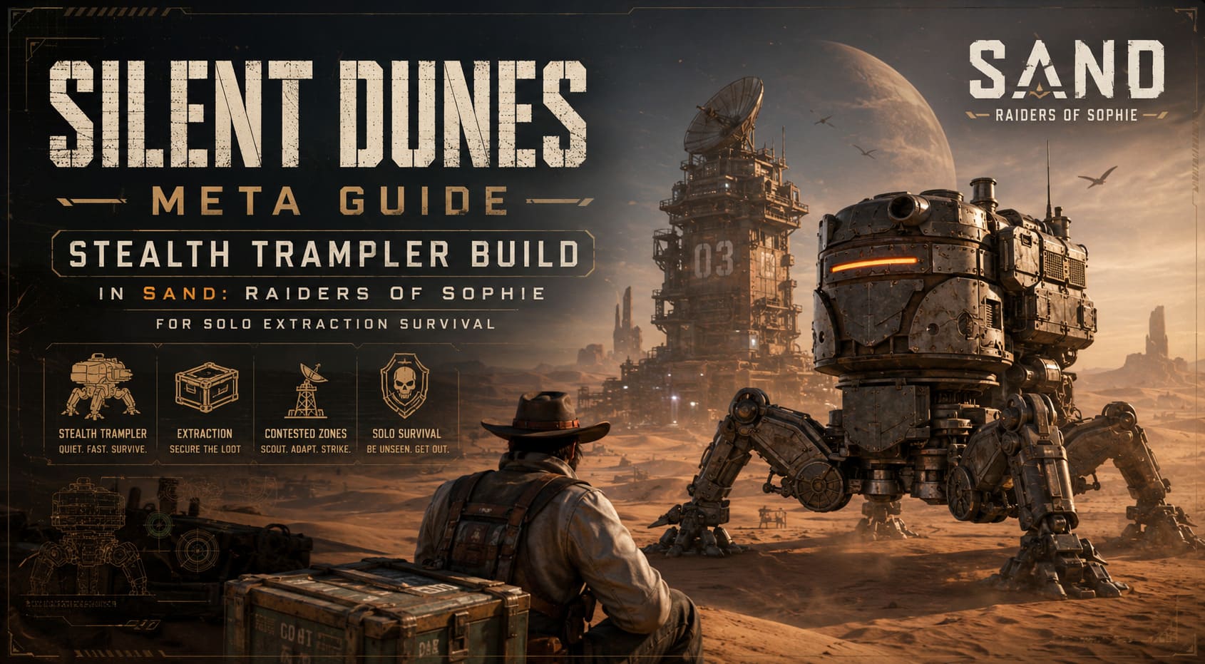 Silent Dunes Meta Guide — Stealth Trampler Build in SAND: Raiders of Sophie for Solo Extraction Survival Silent Dunes Meta Guide — Stealth Trampler Build in SAND: Raiders of Sophie for Solo Extraction Survival