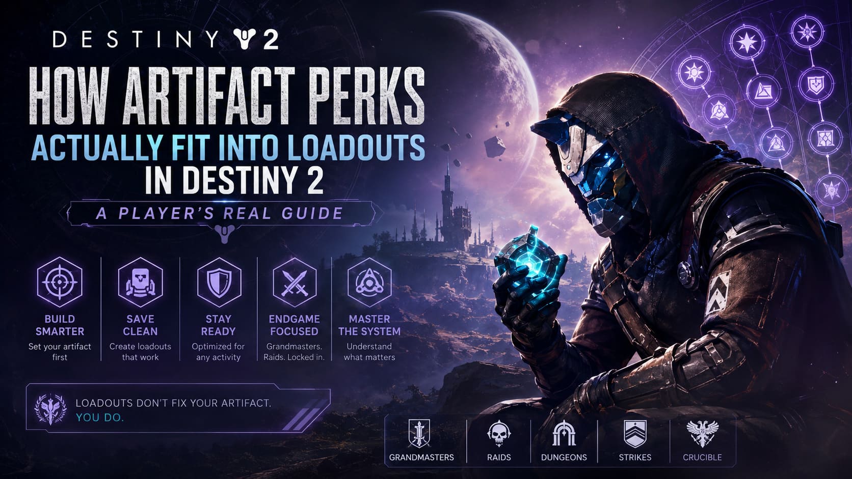 How Artifact Perks Actually Fit Into Loadouts in Destiny 2 (A Player's Real Guide)