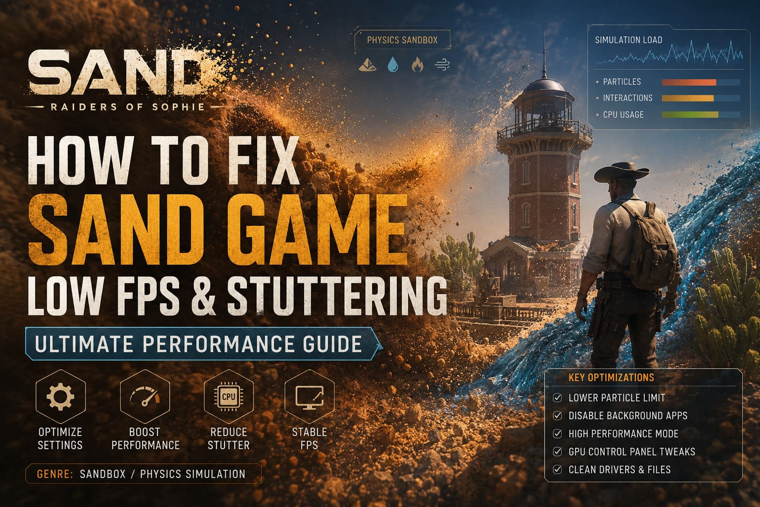 How to Fix Sand Game Low FPS and Stuttering: Ultimate Performance Guide