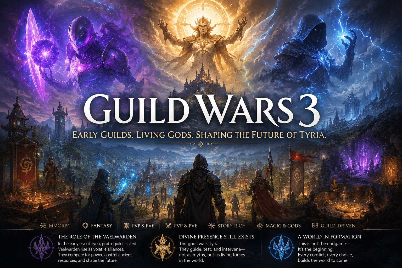 Guild Wars 3 Timeline Explained: How Long Before Guild Wars 1 Is the Prequel Set? Guild Wars 3 Timeline Explained: How Long Before Guild Wars 1 Is the Prequel Set?