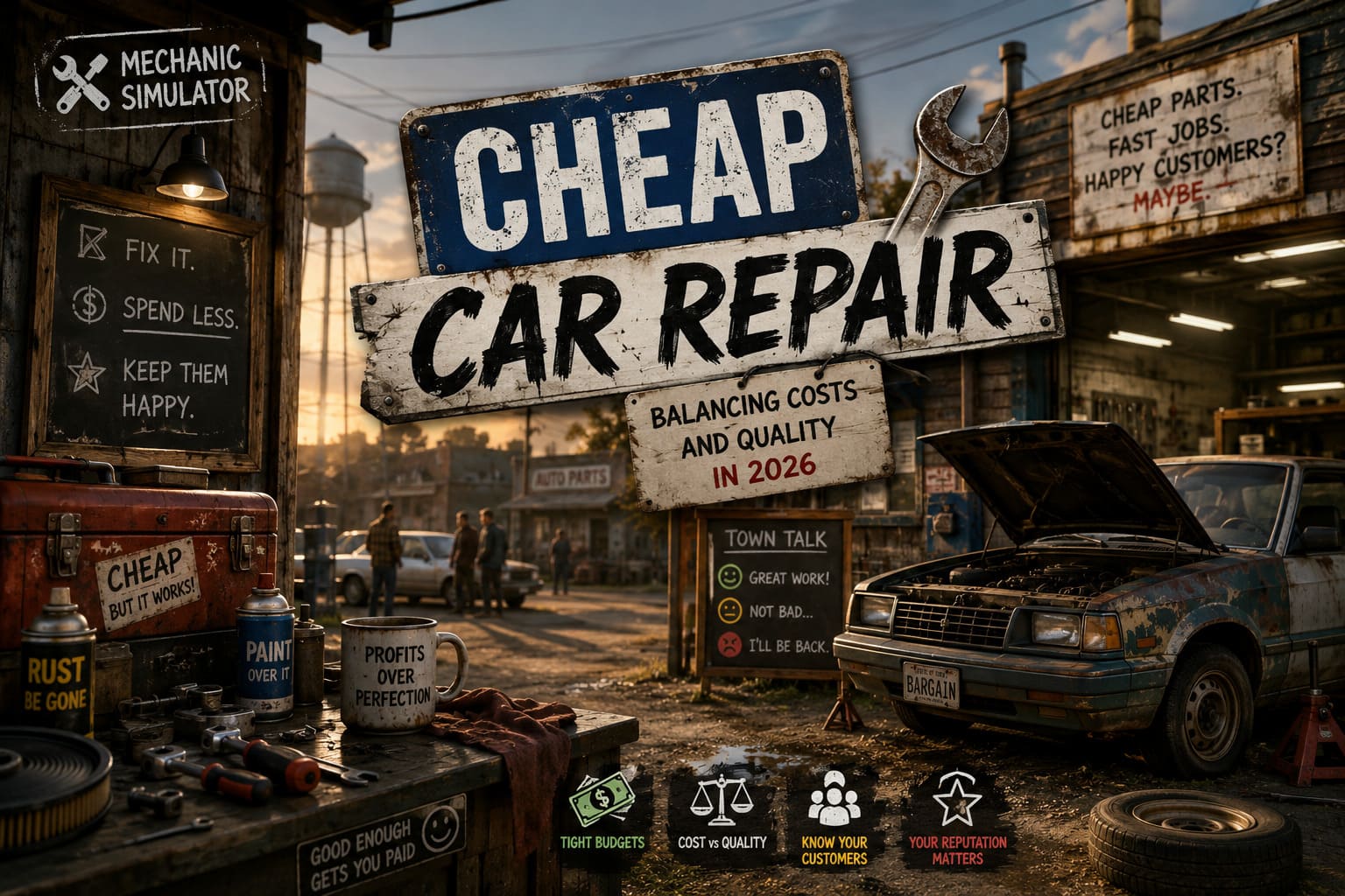Cheap Car Repair Game Guide: Balancing Costs and Quality in 2026