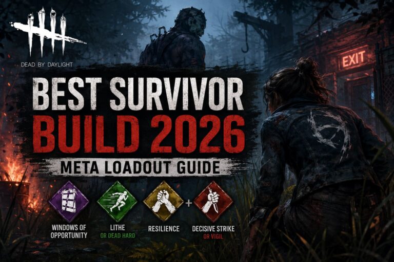 Dead by Daylight Best Survivor Build 2026: Meta Loadout Guide Dead by Daylight Best Survivor Build 2026: Meta Loadout Guide