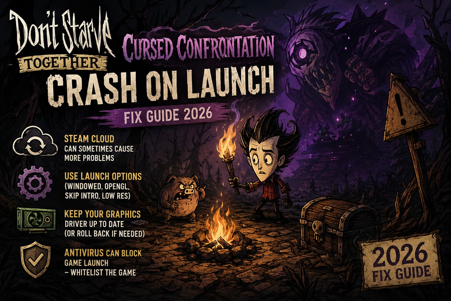 Don't Starve Together Cursed Confrontation Crash on Launch Fix (2026 Guide) Don't Starve Together Cursed Confrontation Crash on Launch Fix (2026 Guide)