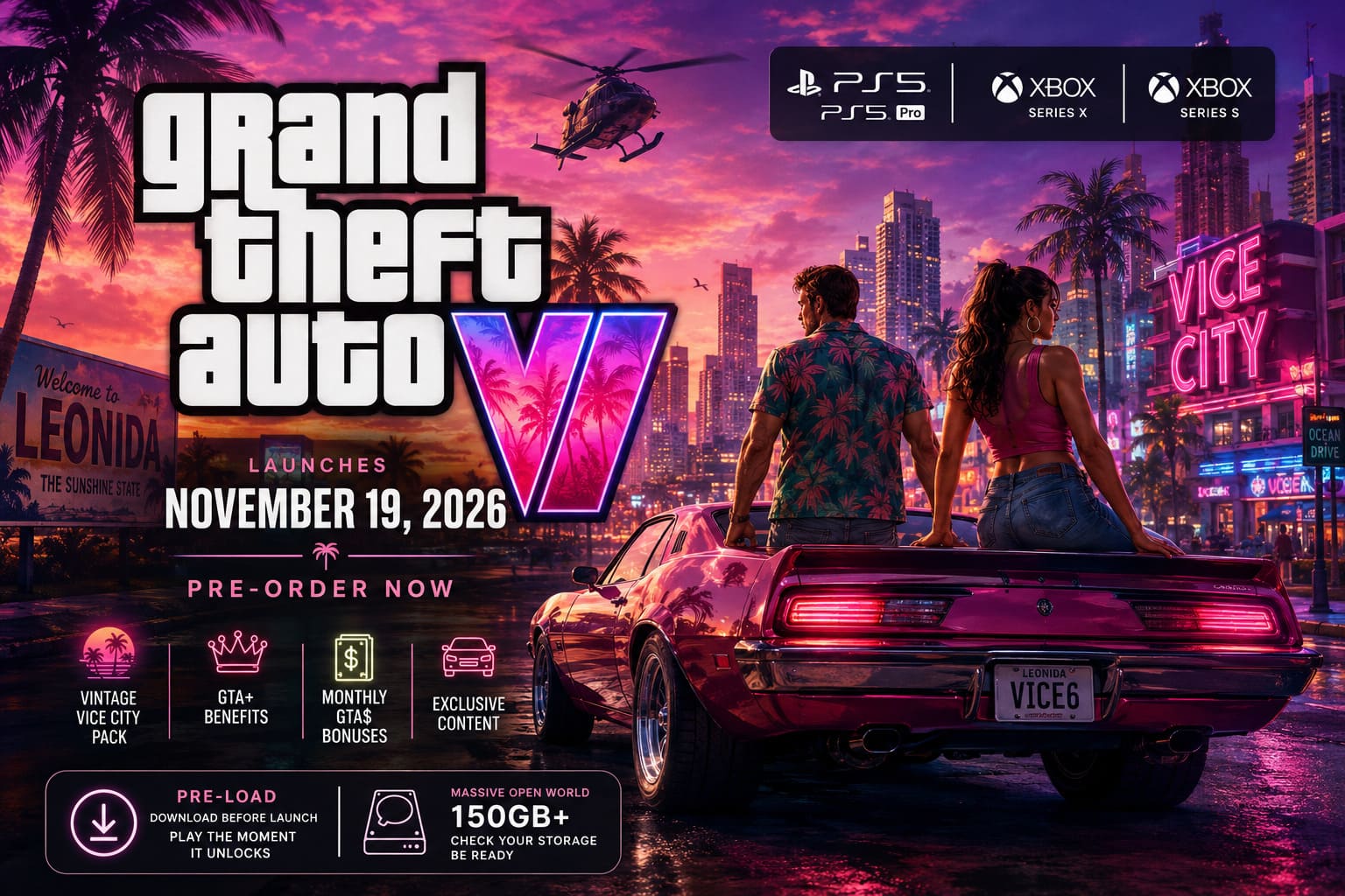 GTA 6 Digital Pre-Order Guide: Where to Buy Grand Theft Auto VI on June 25, 2026 GTA 6 Digital Pre-Order Guide: Where to Buy Grand Theft Auto VI on June 25, 2026