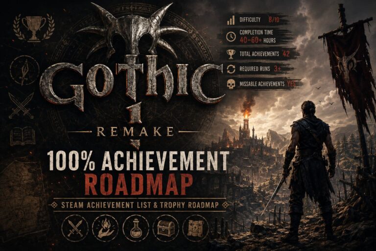 Gothic 1 Remake Achievements Guide: 100% Steam Achievement List & Trophy Roadmap Gothic 1 Remake Achievements Guide: 100% Steam Achievement List & Trophy Roadmap