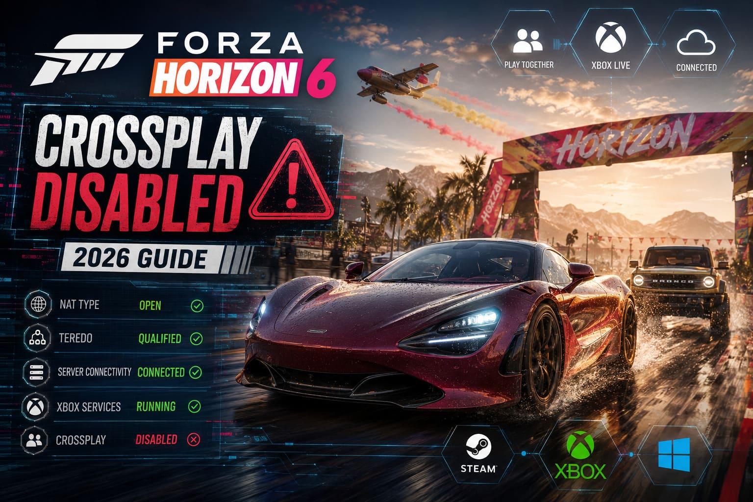 How to Fix Forza Horizon 6 Crossplay Disabled Error on PC and Xbox (2026 Guide) How to Fix Forza Horizon 6 Crossplay Disabled Error on PC and Xbox (2026 Guide)