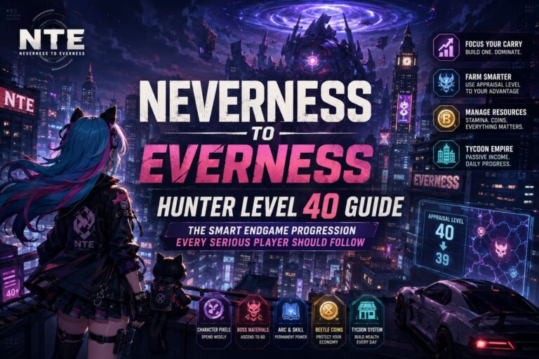 NTE: Neverness to Everness Level 40 Progression Guide: Best Endgame Strategy & Resource Tips for Neverness to Everness NTE: Neverness to Everness Level 40 Progression Guide: Best Endgame Strategy & Resource Tips for Neverness to Everness