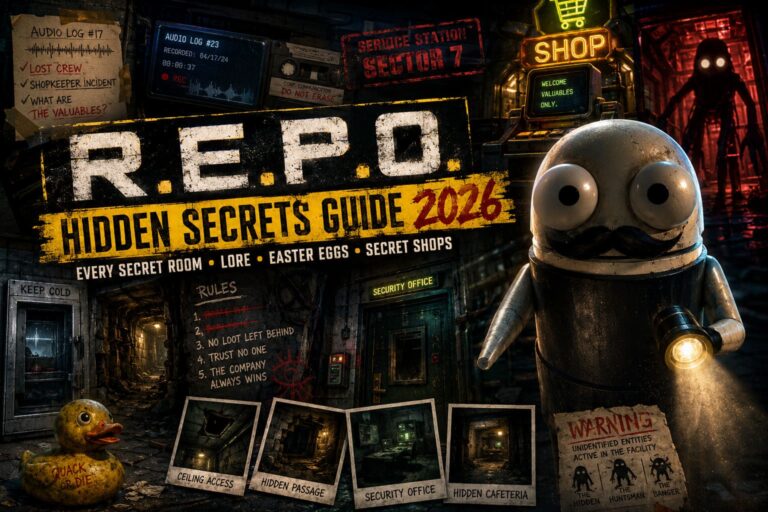 REPO Game Secrets Guide 2026: All Easter Eggs, Hidden Audio Logs, and Secret Shop Locations Uncovered