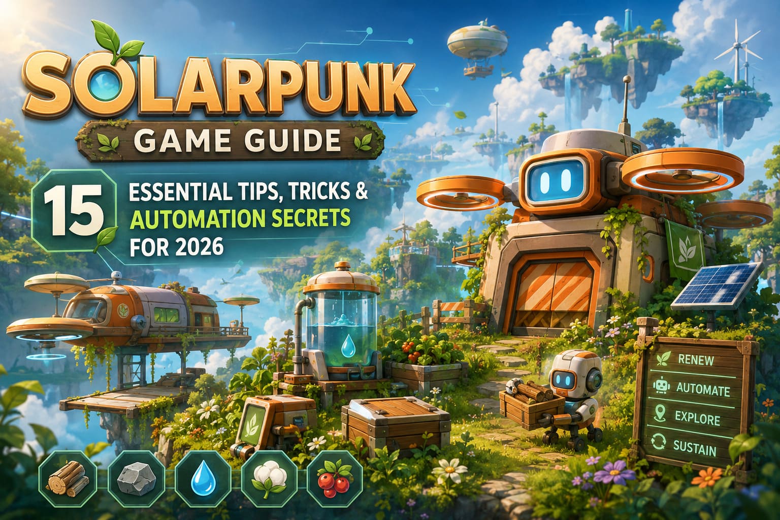 Solarpunk Game Guide: 15 Essential Tips, Tricks, and Automation Secrets for 2026 Solarpunk Game Guide: 15 Essential Tips, Tricks, and Automation Secrets for 2026
