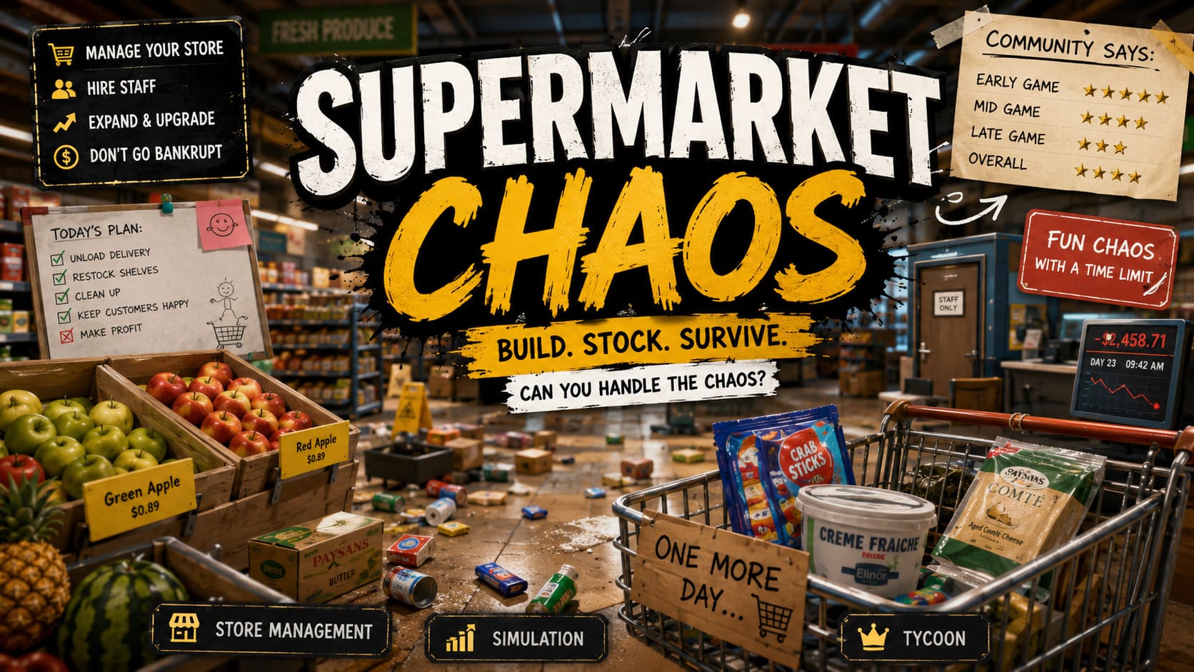 Is Supermarket Chaos Worth It? What Reddit, YouTube, and Reviews Actually Say Is Supermarket Chaos Worth It? What Reddit, YouTube, and Reviews Actually Say