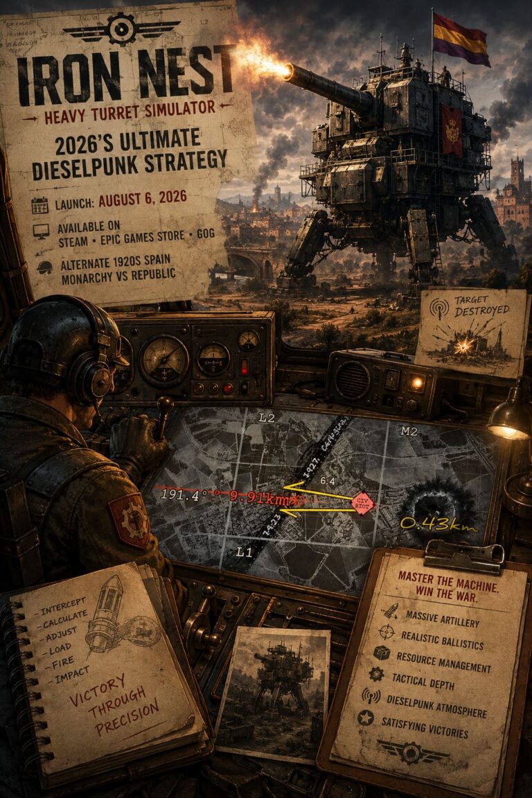 Why Iron Nest Heavy Turret Simulator is 2026’s Ultimate Dieselpunk Strategy Game and How to Play on Epic Games Store Why Iron Nest Heavy Turret Simulator is 2026’s Ultimate Dieselpunk Strategy Game and How to Play on Epic Games Store