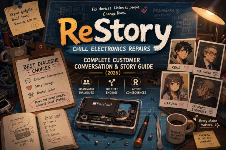 ReStory Game Best Dialogue Choices: Complete Customer Conversation & Story Guide ReStory Game Best Dialogue Choices: Complete Customer Conversation & Story Guide