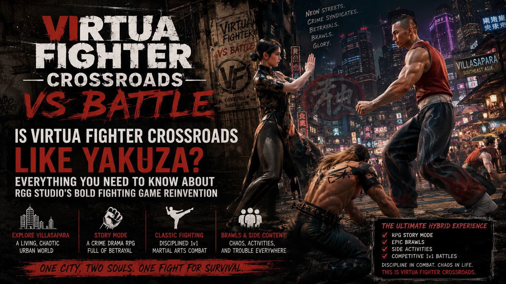 Is Virtua Fighter Crossroads Like Yakuza? Everything You Need to Know About RGG Studio's Bold Fighting Game Reinvention