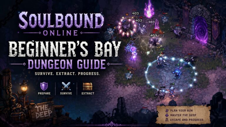 Soulbound Online: How to Survive Beginner’s Bay Dungeon (Complete Guide)
