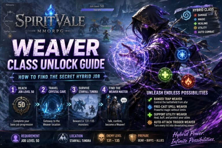 SpiritVale Weaver Class Unlock Guide: How to Find the Secret Hybrid Job SpiritVale Weaver Class Unlock Guide: How to Find the Secret Hybrid Job