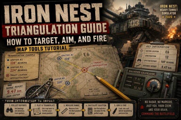 Iron Nest Triangulation Guide: How to Target, Aim, and Fire (Map Tools Tutorial)