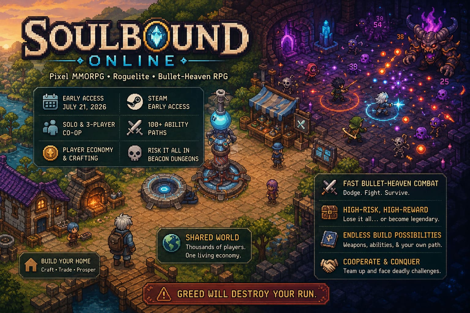 Soulbound Online Early Access: Release Date, Steam Price, and Gameplay ...