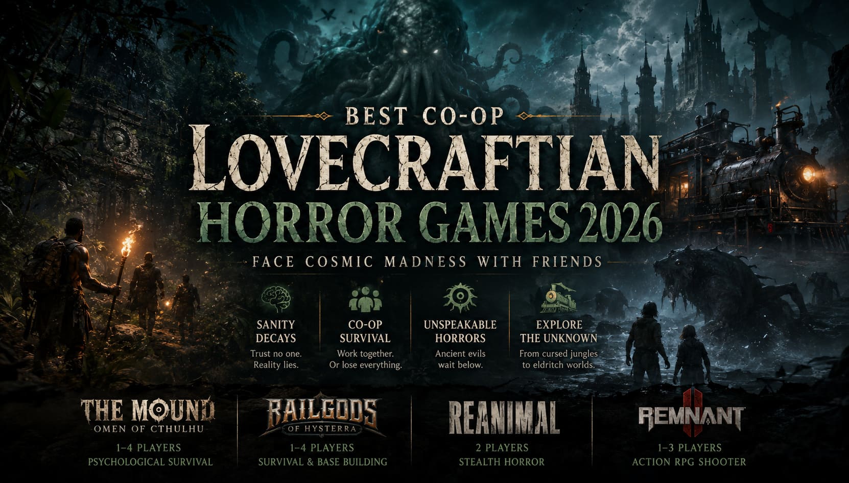 Best Co-Op Lovecraftian Horror Games 2026: Face Cosmic Madness with Friends Best Co-Op Lovecraftian Horror Games 2026: Face Cosmic Madness with Friends