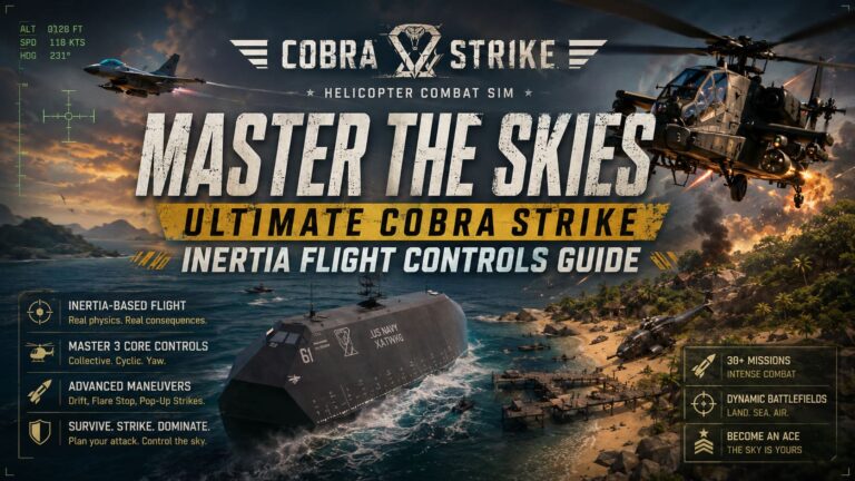 Master the Skies: Ultimate Cobra Strike Inertia Flight Controls Guide Master the Skies: Ultimate Cobra Strike Inertia Flight Controls Guide