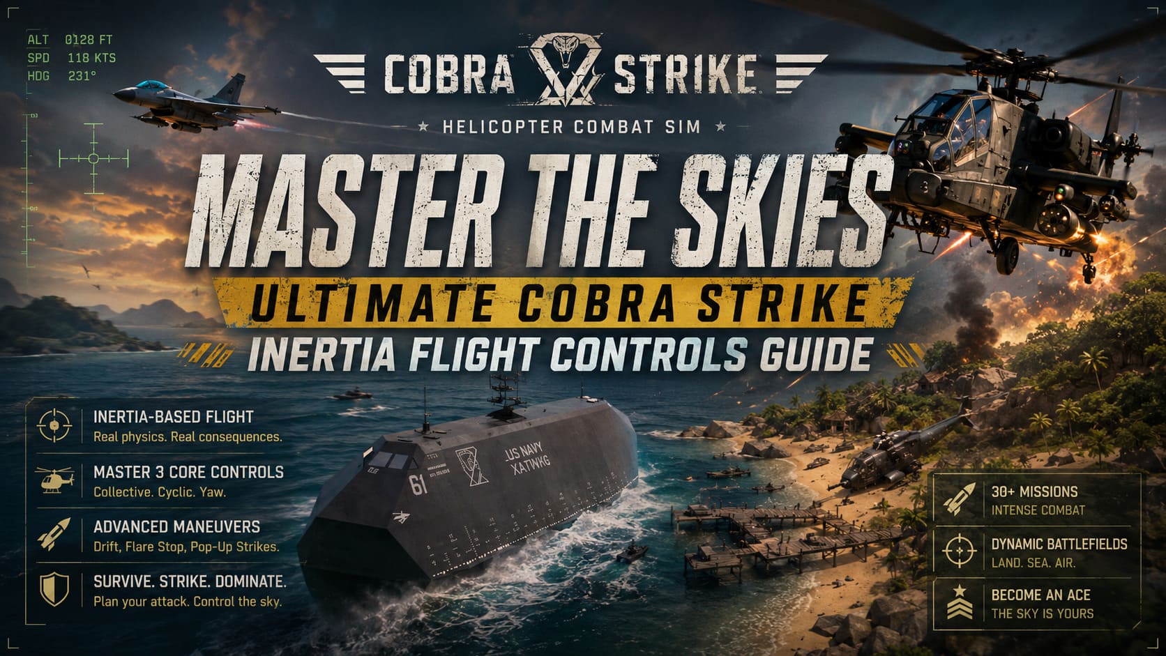 Master the Skies: Ultimate Cobra Strike Inertia Flight Controls Guide Master the Skies: Ultimate Cobra Strike Inertia Flight Controls Guide