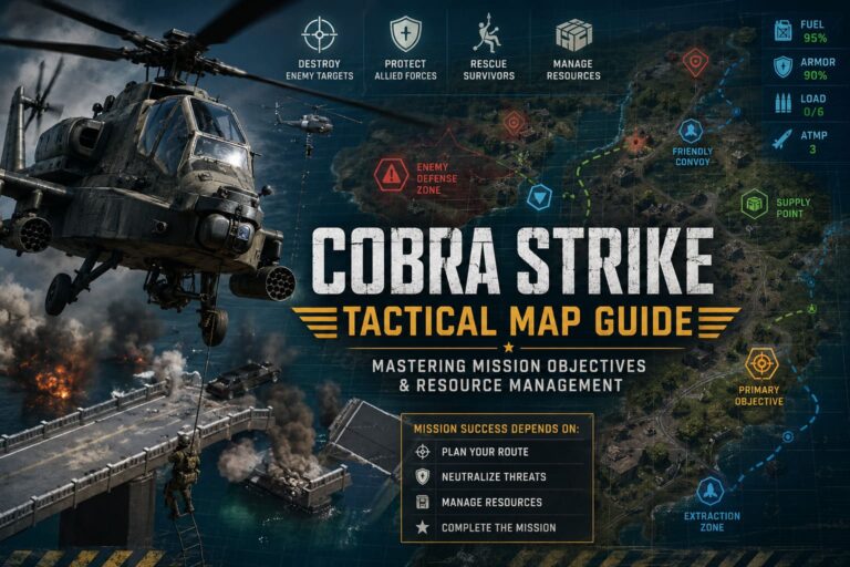 Cobra Strike Tactical Map Guide: Mastering Mission Objectives and Resource Management Cobra Strike Tactical Map Guide: Mastering Mission Objectives and Resource Management